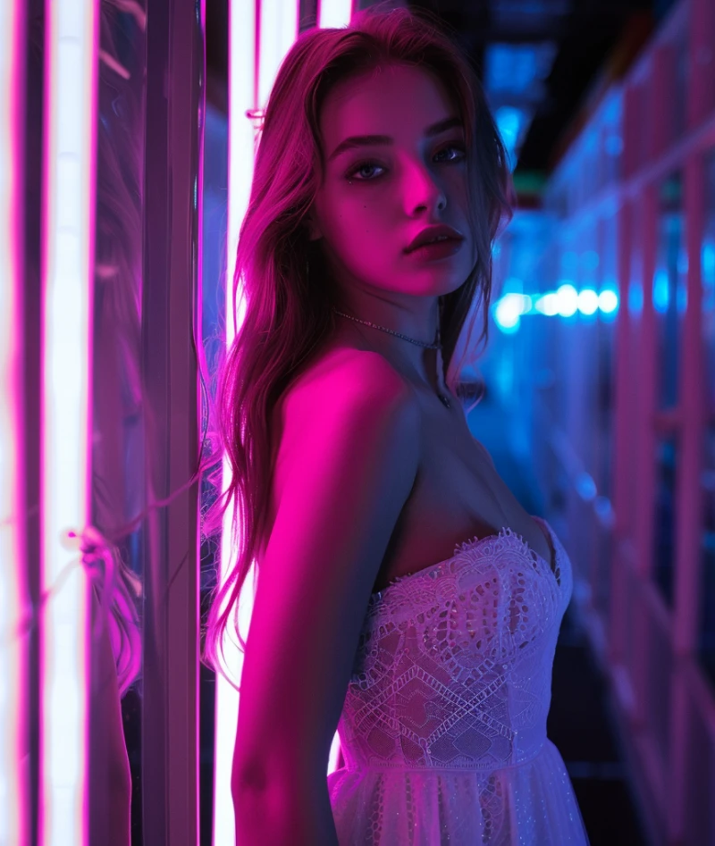 Девушка в стриптиз клубе